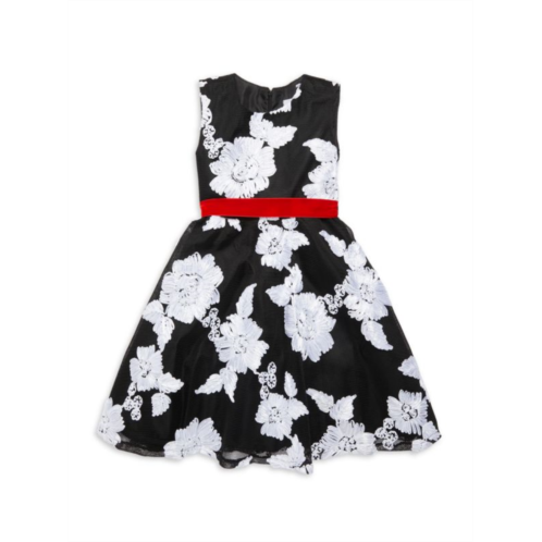 Joe-Ella Little Girls & Girls Floral Dress