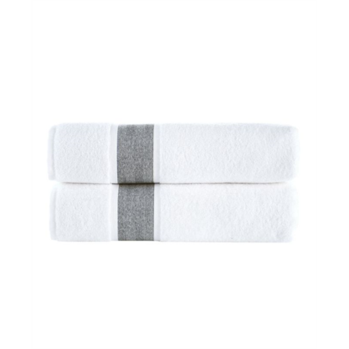 Brooks Brothers 2-Piece Turkish Cotton Bath Sheet Set