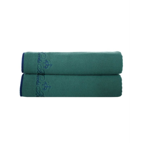 Brooks Brothers 2-Piece Turkish Cotton Bath Sheet Set