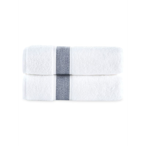 Brooks Brothers 2-Piece Turkish Cotton Bath Towel Set