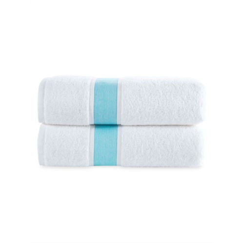Brooks Brothers 2-Piece Turkish Cotton Bath Towel Set