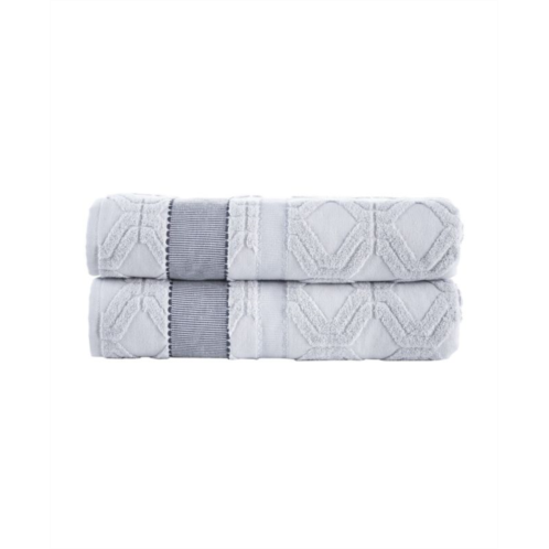 Brooks Brothers 2-Piece Turkish Cotton Bath Sheet Set