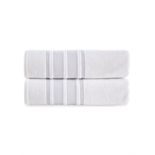 Brooks Brothers 2-Piece Turkish Cotton Bath Sheet Set