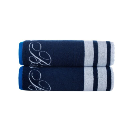 Brooks Brothers 2-Piece Turkish Cotton Bath Sheet Set