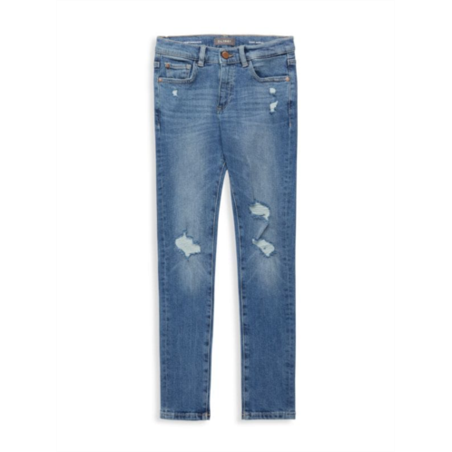 DL1961 Boys Zane/B Distressed Skinny Jeans