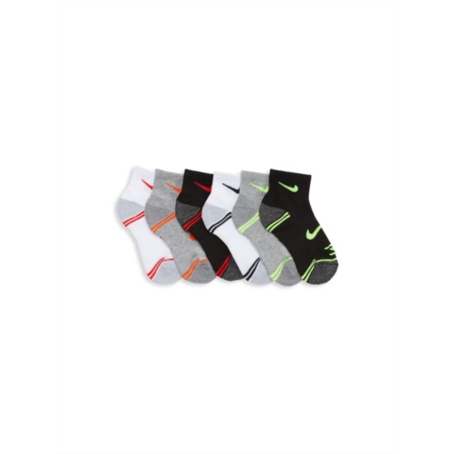 Nike 3Brand by Russell Wilson Little Boys & Boys 3-Pack Cushioned Ankle Socks