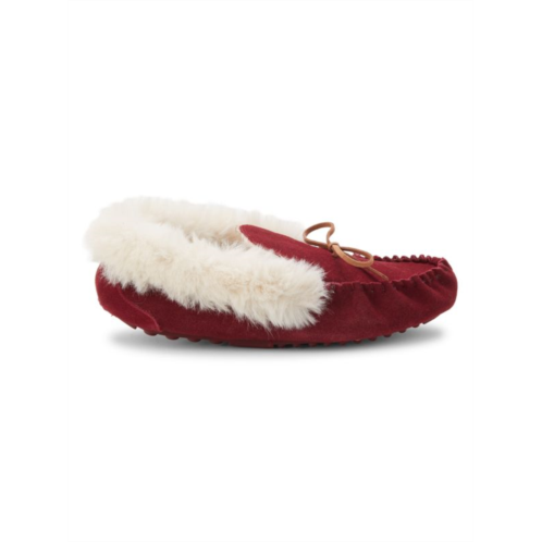 Eddie Bauer Faux Fur Lined Loafers