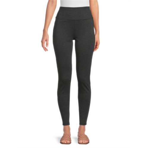 Patrizia Luca Solid High Waist Leggings