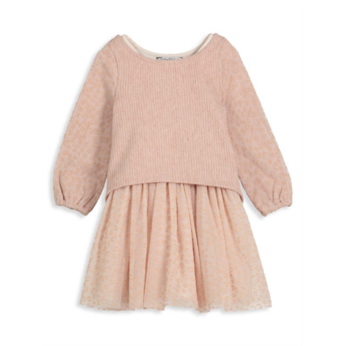 Pippa & Julie Little Girls 2-Piece Sweater & Dress Set