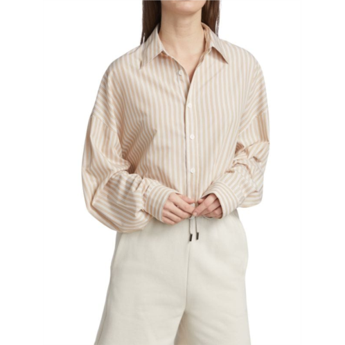 Blanca Thomas Stripe Cropped Shirt