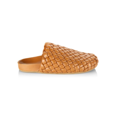 Loeffler Randall Levi Woven Leather Clogs