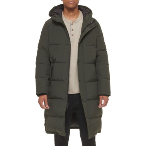 DKNY Classic Fit Quilted Parka Jacket