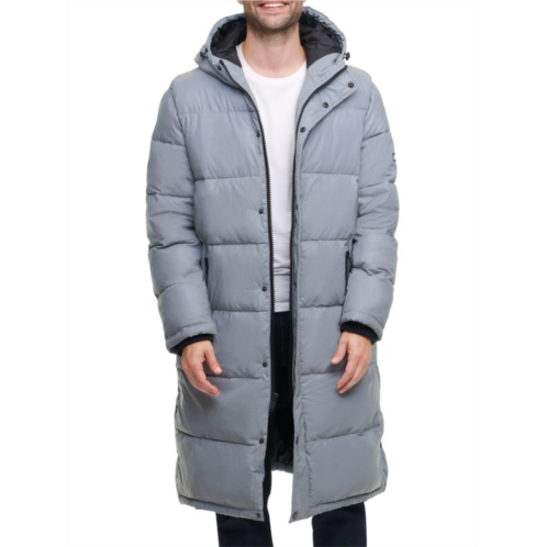DKNY Classic Fit Quilted Parka Jacket