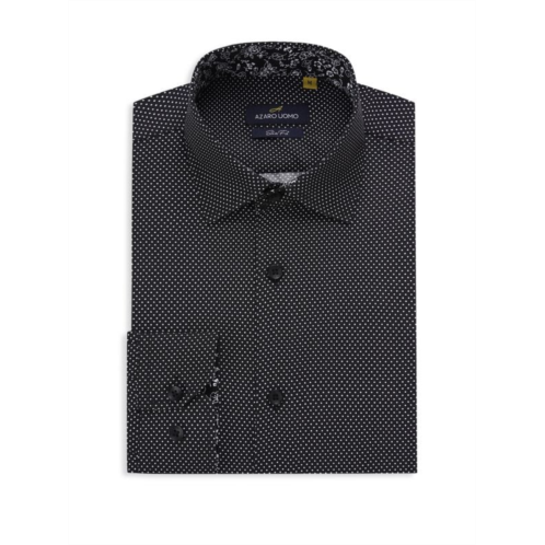 Azaro Uomo Dot Print Shirt