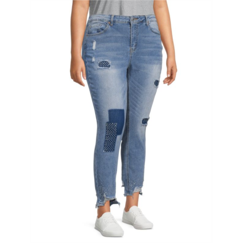 Copperflash Plus High Rise Ankle Skinny Jeans