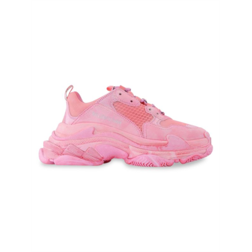 Balenciaga Triple S Sneaker In Pink Athletic Shoes Sneakers