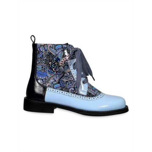 Lady Couture Chelsea Colorblock Oxford Boots