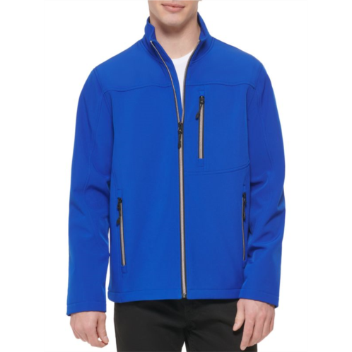 Guess Solid Zip Up Jacket