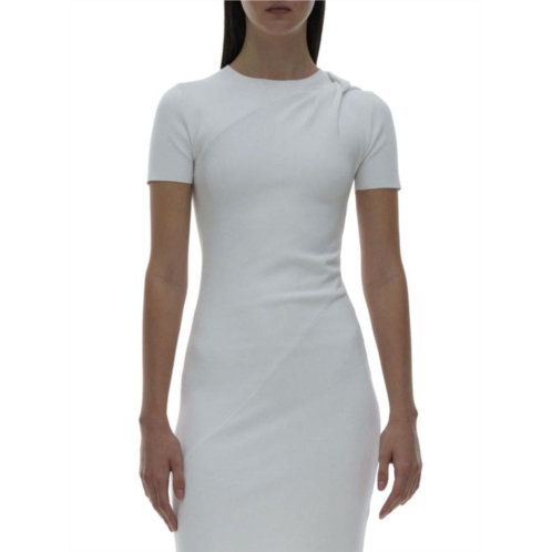 Helmut Lang Twist Asymmetric T-Shirt Dress