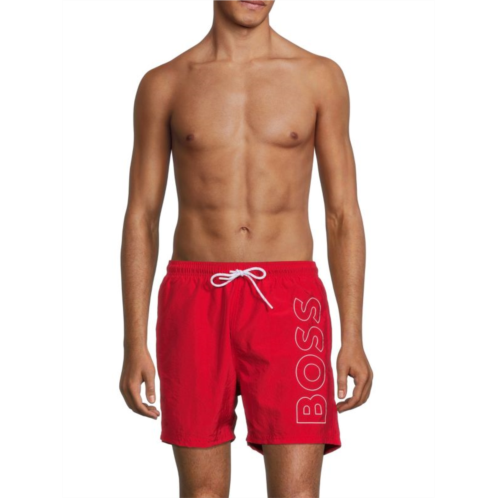 BOSS Octopus Logo Swim Shorts