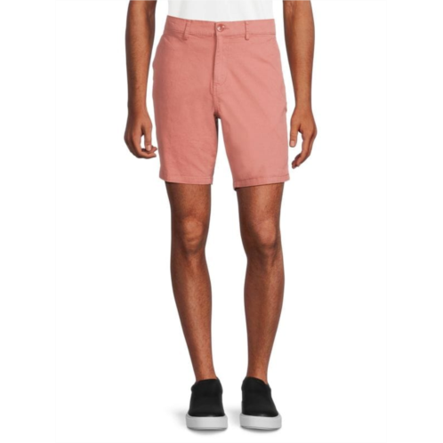 Saks Fifth Avenue Flat Front Chino Shorts