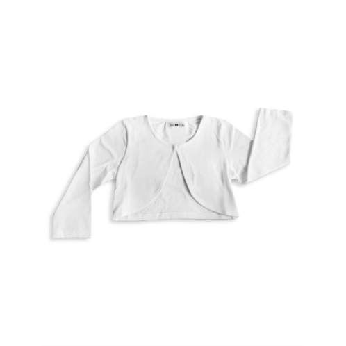 Joe-Ella Little Girls & Girls Long Sleeve Bolero