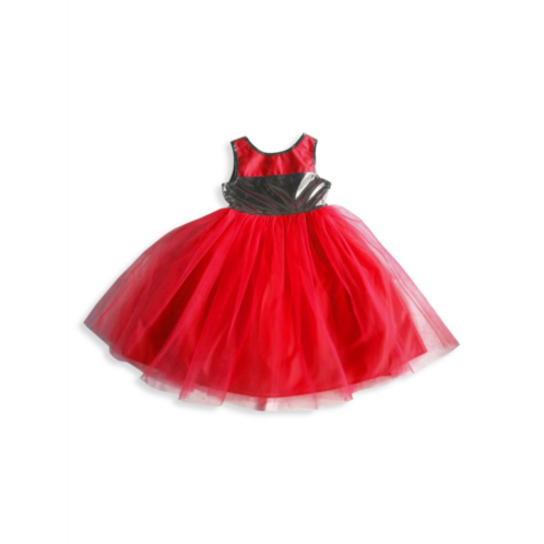 Joe-Ella Little Girls & Girls Tulle A Line Dress