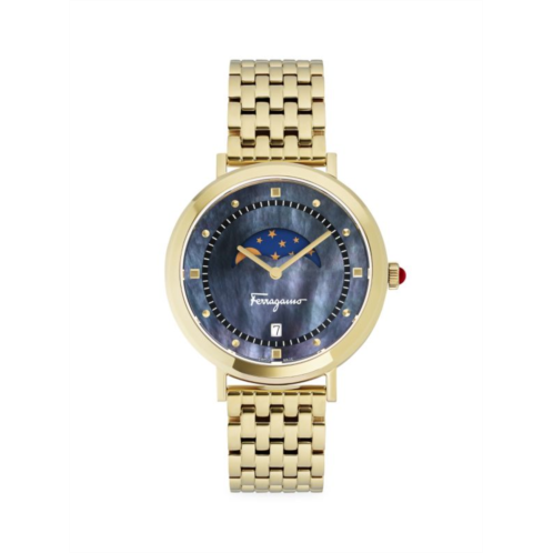 FERRAGAMO 36MM Stainless Steel Bracelet Watch