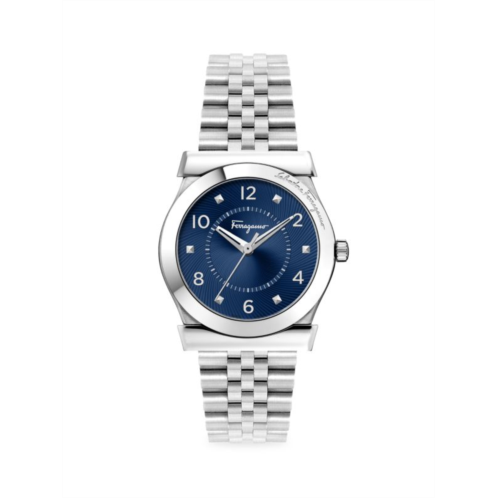 FERRAGAMO 38MM Stainless Steel Bracelet Watch