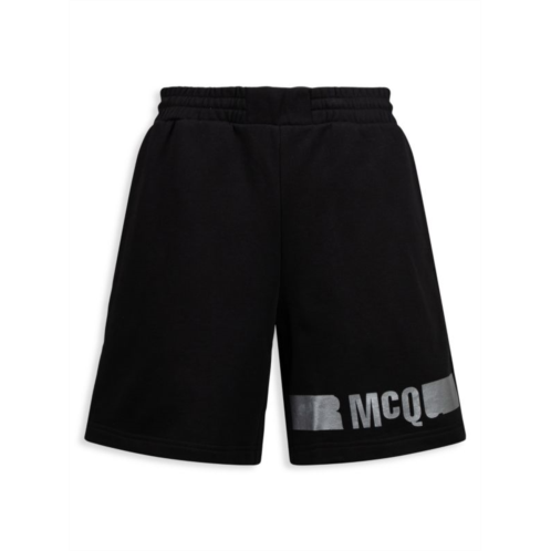 McQ Alexander McQueen Foil Logo Shorts