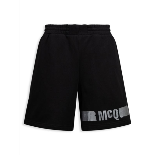 McQ Alexander McQueen Foil Logo Shorts