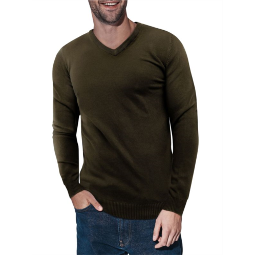 X Ray Solid V Neck Sweater