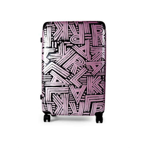 Karl Lagerfeld Paris 28 Inch Paint Spinner Suitcase