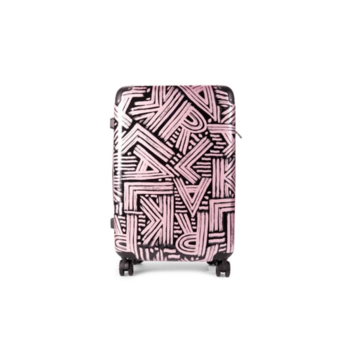Karl Lagerfeld Paris 24 Inch Paint Spinner Suitcase