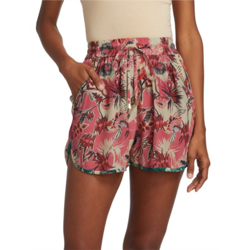 Chufy Henry Printed Drawstring Shorts