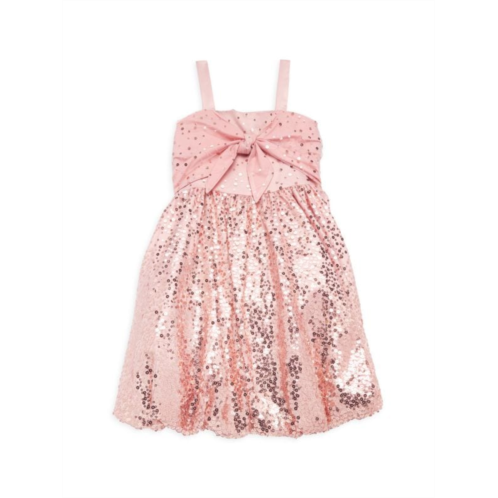Marchesa Notte Mini Little Girls & Girls Sequin Embellished Bubble Dress