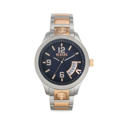Versus Versace 44MM Stainless Steel Bracelet Watch