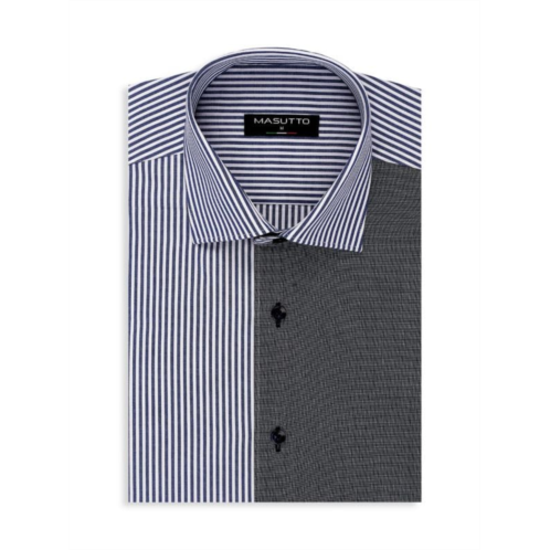 Masutto Emilio Colorblock Button Down Shirt