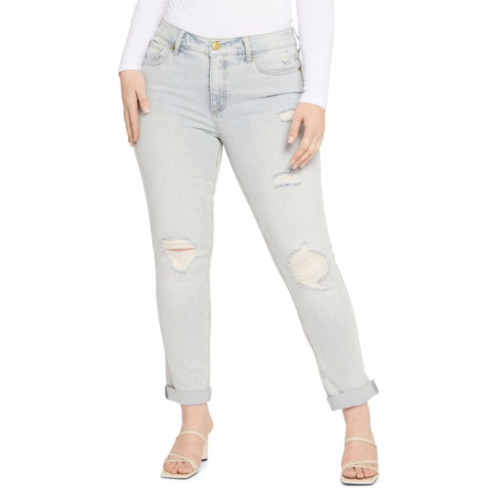 Seven7 Weekend High Rise Slim Ankle Jeans