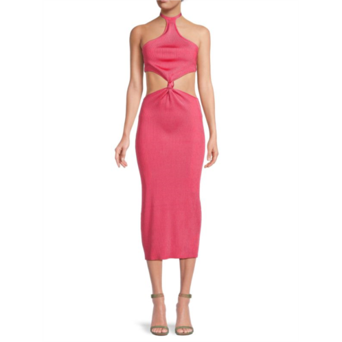 Cult Gaia Cameron Cutout Midaxi Dress