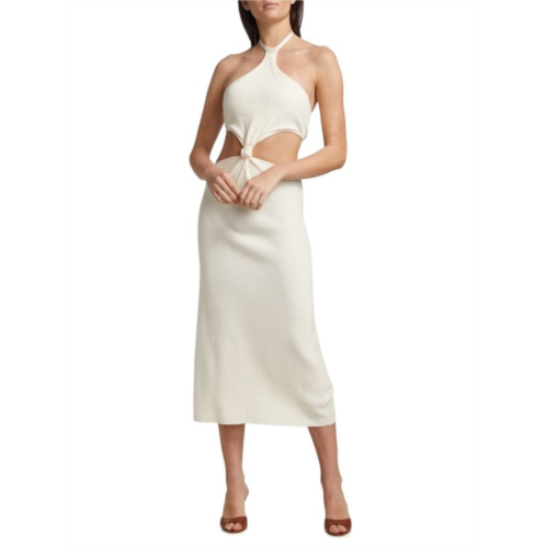 Cult Gaia Cameron Cutout Midaxi Dress