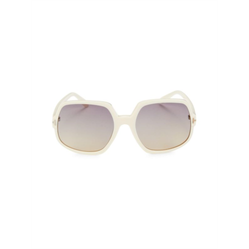 TOM FORD 60MM Oval Sunglasses