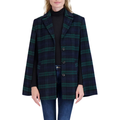 Ookie & Lala Plaid Cape Jacket