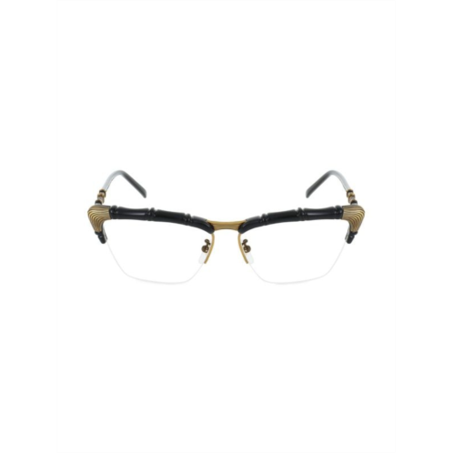 Gucci 58MM Cat Eye Eyeglasses