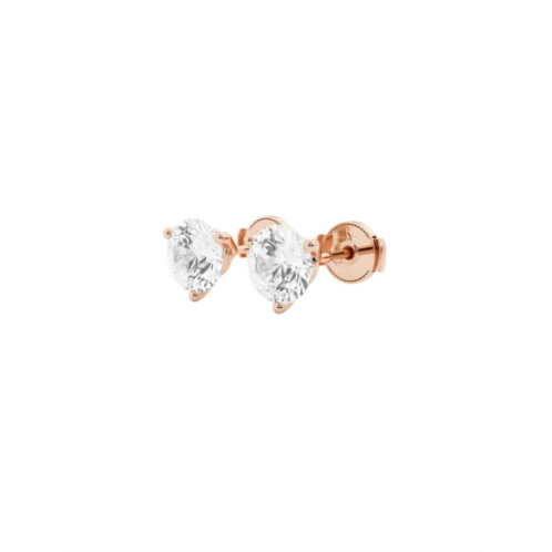 Saks Fifth Avenue Build Your Own Collection 14K Gold & Lab Grown Round Diamond Martini Stud Earrings