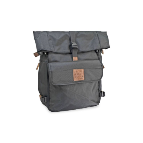 Save The Ocean Flapover Laptop Backpack