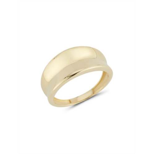 Saks Fifth Avenue 14K Yellow Gold Concave Ring