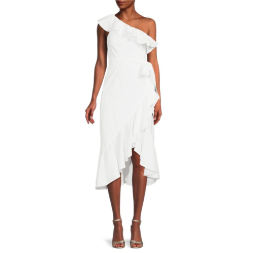 Cami NYC Tavy One Shoulder Midi Dress