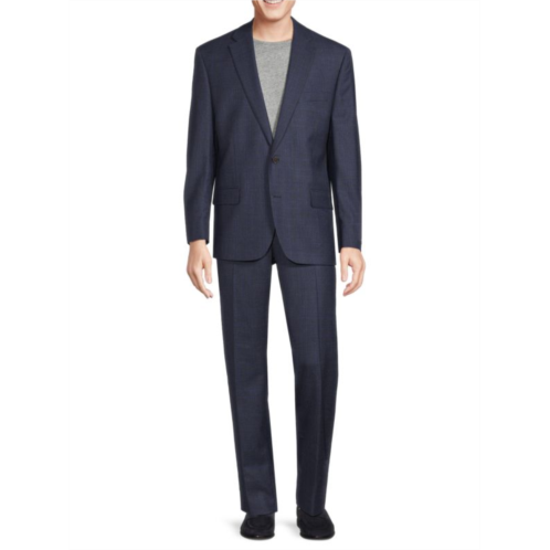 POLO Ralph Lauren Regular Fit Plaid Wool Blend Suit