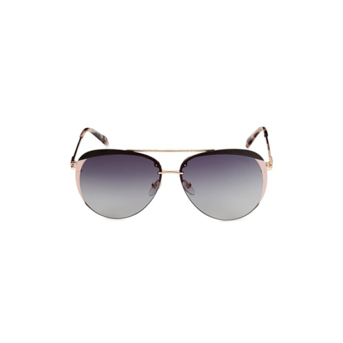 Emilio Pucci ?64MM Aviator Sunglasses